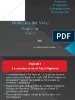Didáctica Del Nivel Superior- T1