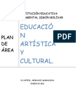 Plan de Área Educación Artística