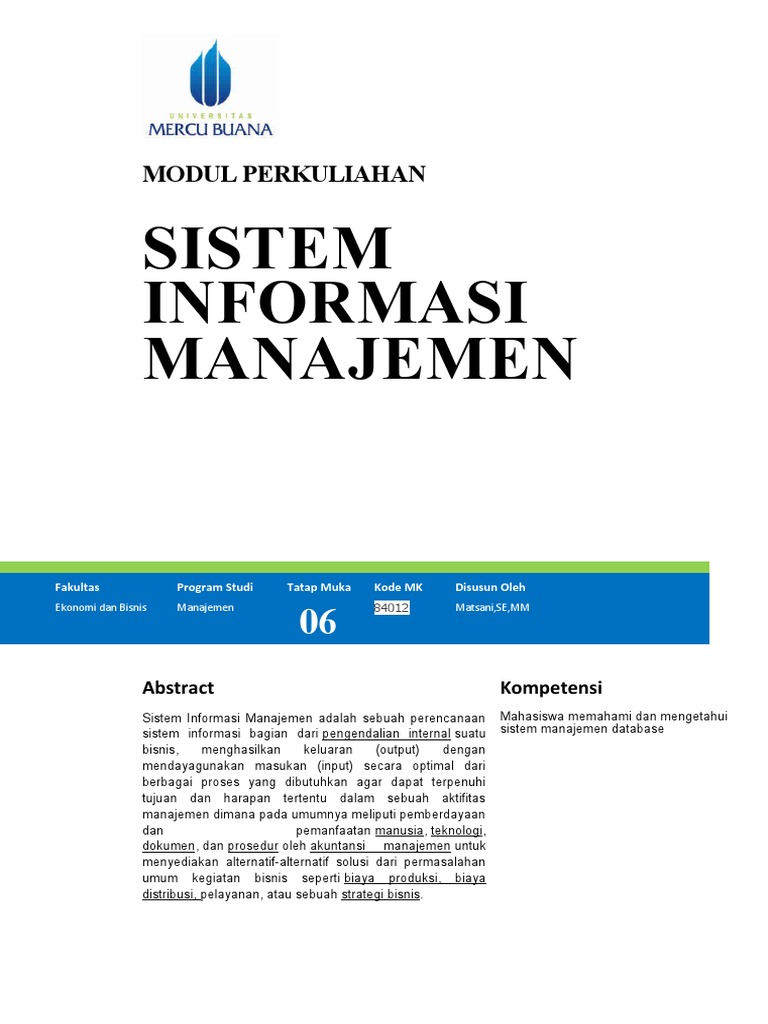 SIM P6 - Template | PDF