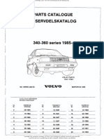 Volvo 360 Parts Catalogue