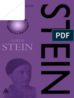 Sarah Borden - Stein - Edith Stein (Outstanding Christian Thinkers (Paperback Continuum) ) (2004)