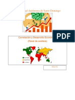 Correlación y Desarrollo Económico, Analisis de Panel