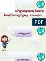 4th Quarter - ESP 456 - Lesson 4 - Disiplina Sa Pagtatapon NG Basura Isang