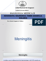 Meningitis, Neumonía, Fiebre Amarilla, Malaria 2017