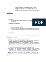 4 Guía Lectura Saber Texto Camilloni (Eje 1)