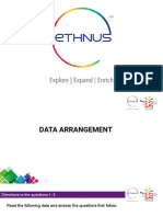 Data Arrangement-3