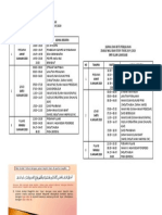 JADWAL DAN RUTE PERJALANAN