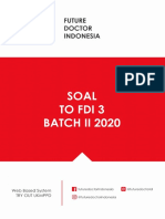 Soal To Fdi 3 Batch Ii 2020