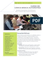 Curso Mecánica Básica Automotriz CANATAME