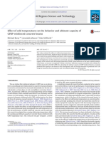 Effect of Cold Temperatures On The Behavior and Ultimate Capacity of GFRP-reinforced Concrete Beams