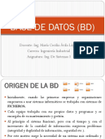 Base de Datos (Tipo de Modelos de Datos)