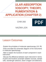 Chapter 2 MOLECULAR ABSORPTION SPECTROS