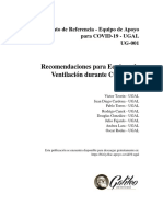 Recomendaciones ventilación COVID