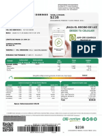 Cervantes Morales Domingo: Total $238.06