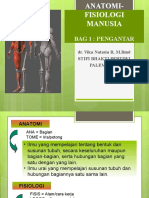 Pengantar Anatomi Fisiologi Manusia 1