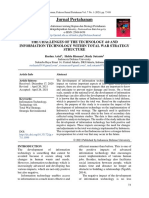 Jurnal Pertahanan: The Challenges of The Technology 4.0 and Information Technology Within Total War Strategy Structure