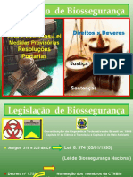 Legislação de Biossegurança 