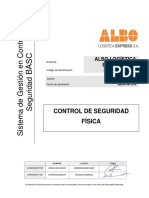 Control de Seguridad Fisica