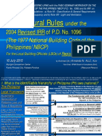 NBCP - Architectural Rules - For Local Building Officials