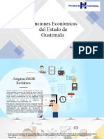 Funciones Económicas del Estado de Guatemala (1)