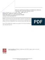 1986 - Morisky, Green, Levine - Concurrent and Predictive Validity of A Self-Reported Measure of Medication Adherence Author (S) Donal