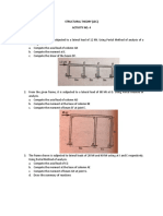 Structural Theory (Lec) Activity No. 4