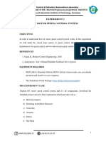 (P1) Modul DC Motor Speed Control System