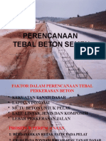 Perkerasan Kaku - Desain