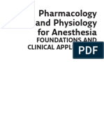 Pharmacology and Physiology for Anesthesia (2013)