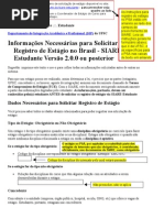 Cadastro SIARE - PSA