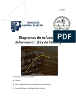 Tarea 2diagramas de Esfuerzo-Deformación (Ley de Hooke)