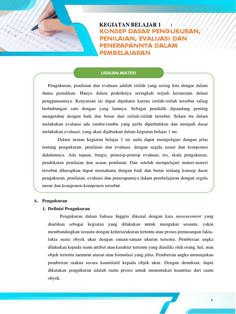 Evaluasi dan Penilaian Pembelajaran | PDF | Karier & Perkembangan