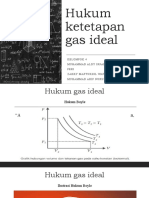 Hukum Gas Ideal