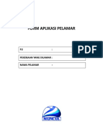 Contoh_form Aplikasi Pelamar