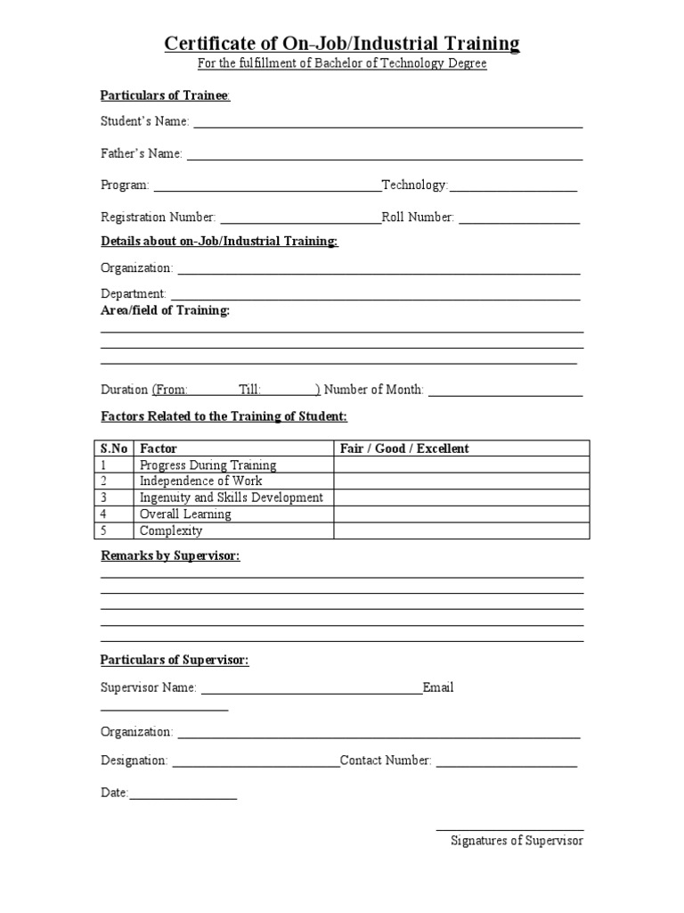 industrial-training-report-format-pdf-academic-degree-vocational