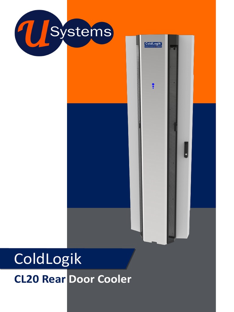 ColdLogik CL20 Rear Door Cooler Overview | PDF | Data Center | Air ...