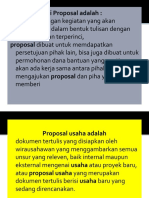 Proposal Usaha