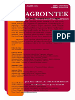 AGROINTEK: Jurnal Teknologi Industri Pertanian: Editor in Chief Editorial Board