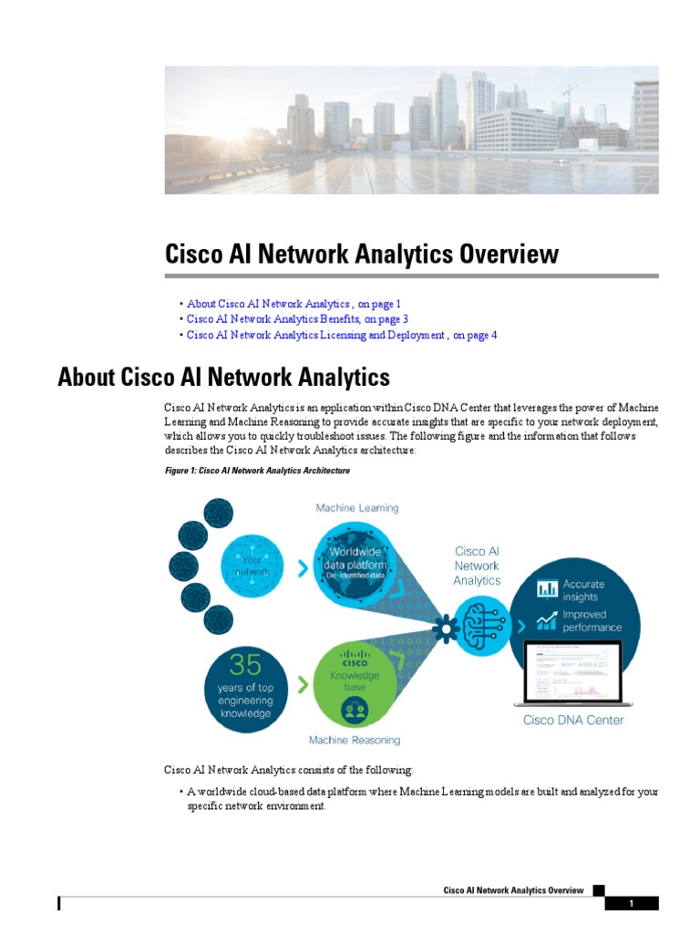 Cisco AI Network Analytics Overview | PDF | Artificial Intelligence ...