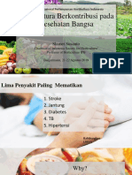 Hortikultura Berkontribusi Pada Kesehatan Bangsa: Slamet Susanto