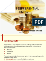 Wage Differential UNIT-2: By-Prof - Preeti Dwivedi