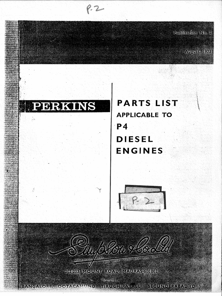 PERKINS ENGINE PARTS CATALOG PDF FREE DOWNLOAD visual data 6