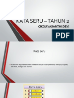 Kata Seru - Tahun 2