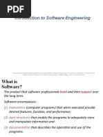 Introduction To Software Engineering