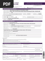 HDFC Resident to NRO Account Conversion Form | PDF | Identity Document ...