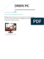 Komponen PC: Monitor (LCD)