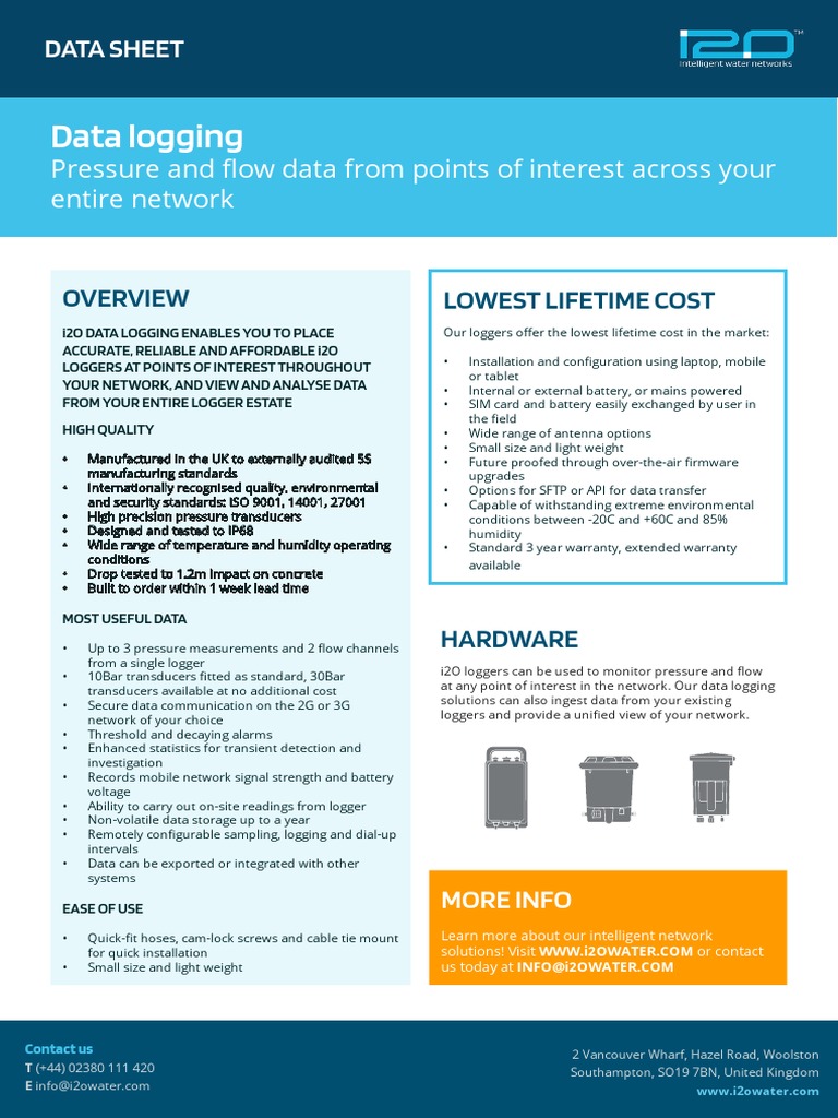 Data Logging: Lowest Lifetime Cost | PDF | Computer Science ...