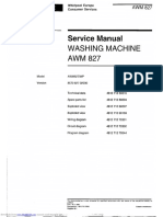 Awm - 827 Service Manual