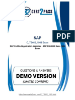 Secrets To Pass SAP C - TS462 - 1909 Exam Successfully and Effectively (JUNE 2021)