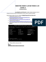 Upgrade Mikrotik Versi 3.20 Ke Versi 3.30 Level 6
